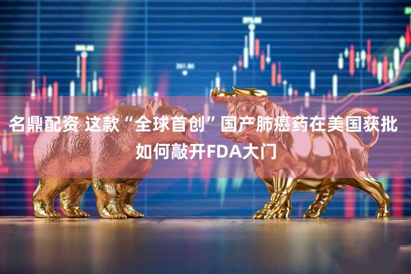 名鼎配资 这款“全球首创”国产肺癌药在美国获批 如何敲开FDA大门