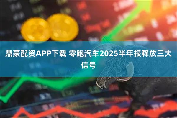 鼎豪配资APP下载 零跑汽车2025半年报释放三大信号